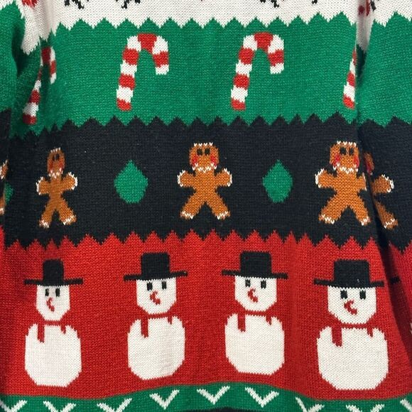 Simplee Christmas Sweater ugly Christmas sweater party Black, Green, Red unisex - Picture 7 of 7